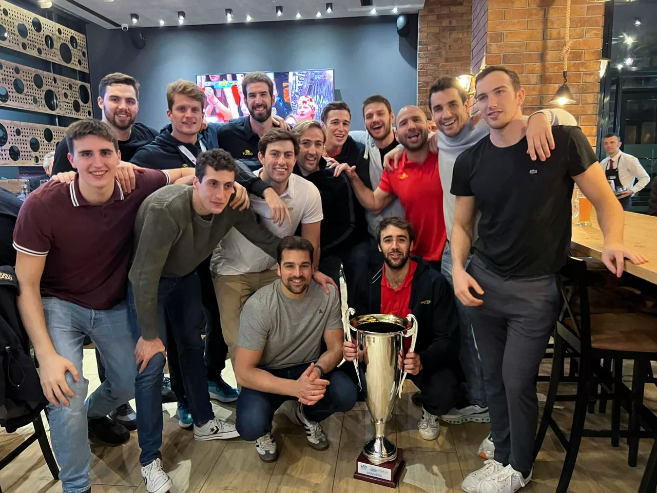 Espainiako waterpolo taldea, finala irabazi eta gero