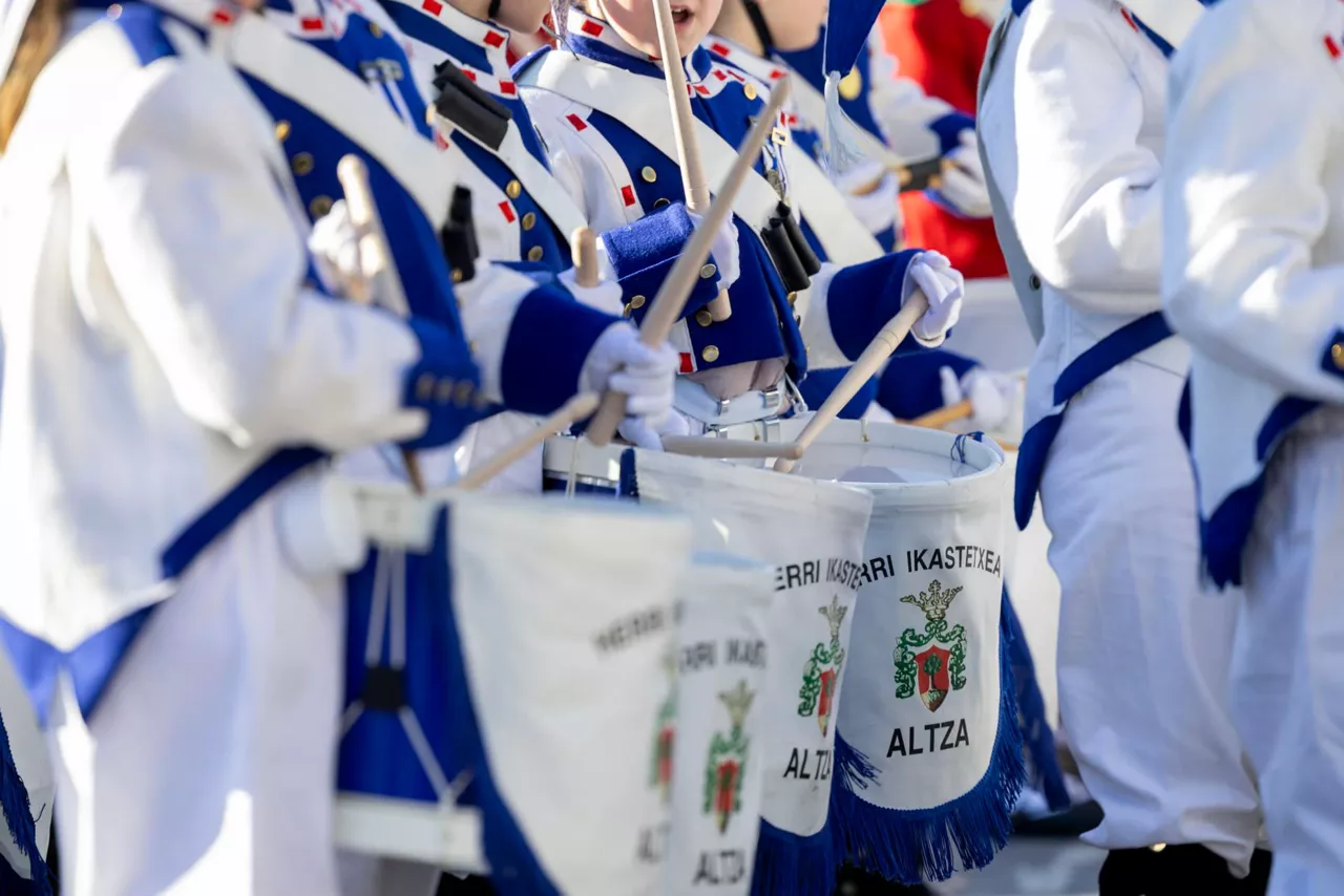 Haur danborrada tamborrada infantil EFE