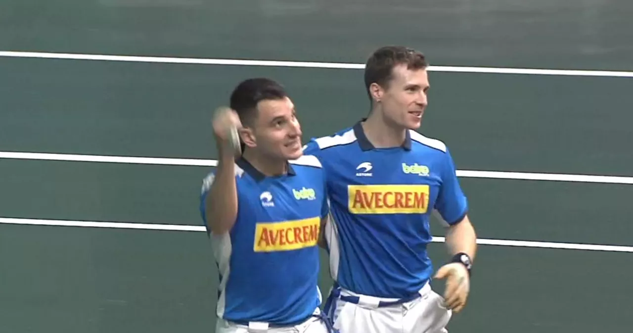 Artxiboko irudian, Imaz eta Artola; gipuzkoarrek bikotea osatuko dute berriro. Argazkia: EITB Media.