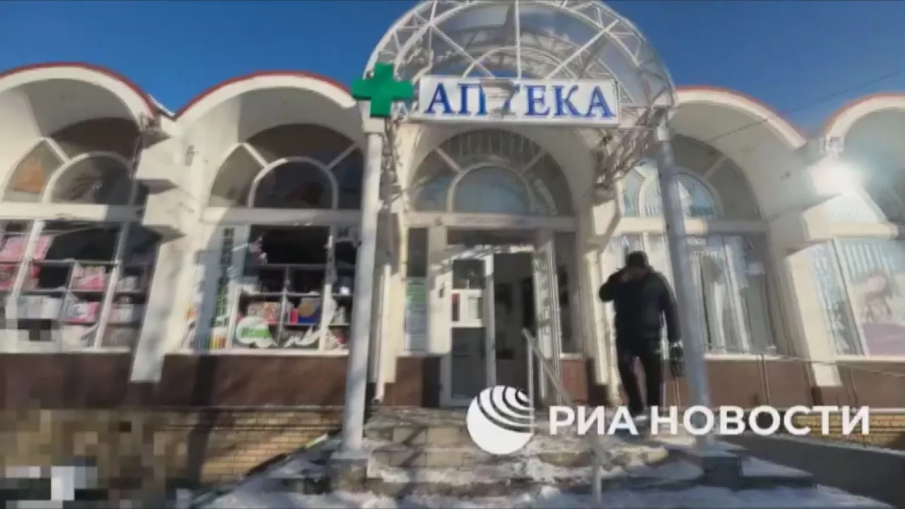 donetsk ukraina atentatua merkatu batean iturria twitter