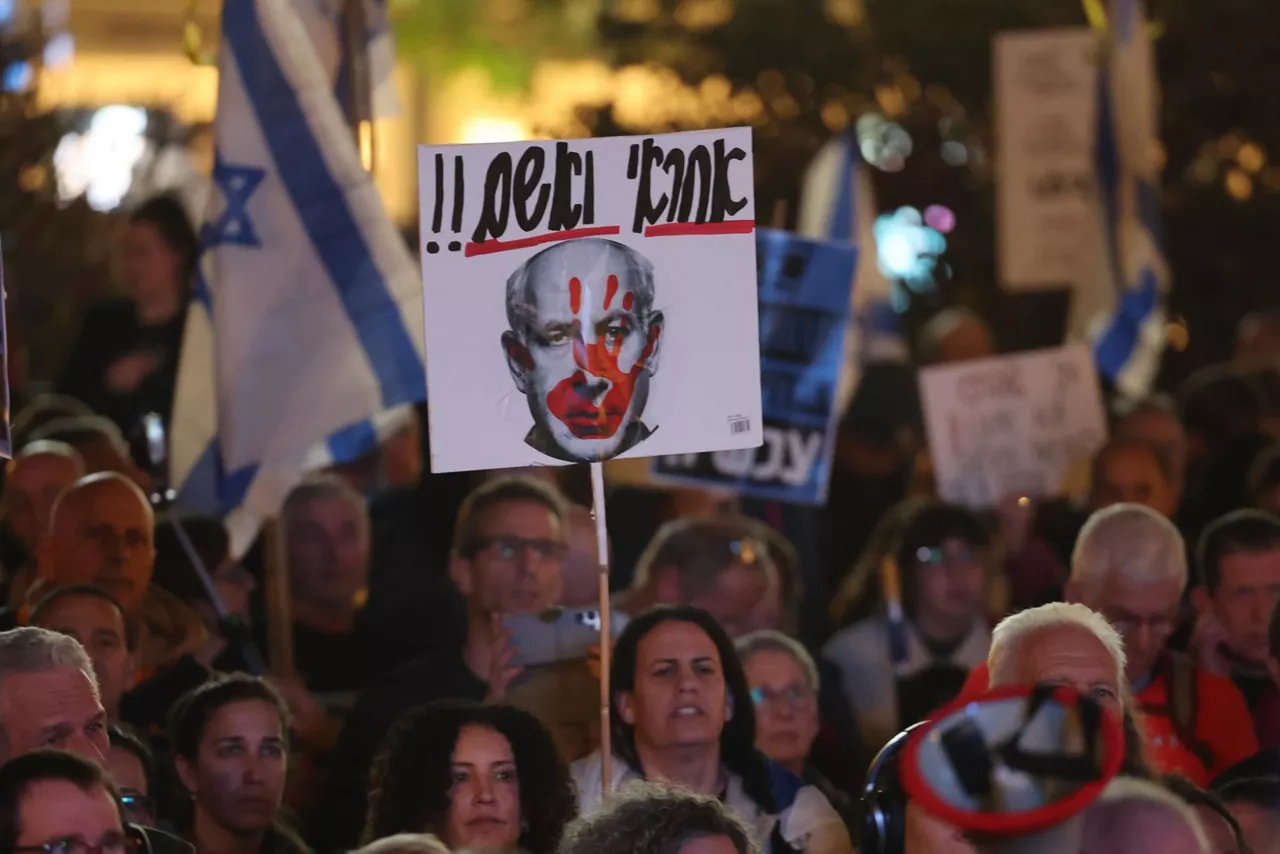 Tel Aviv protesta netanyahu