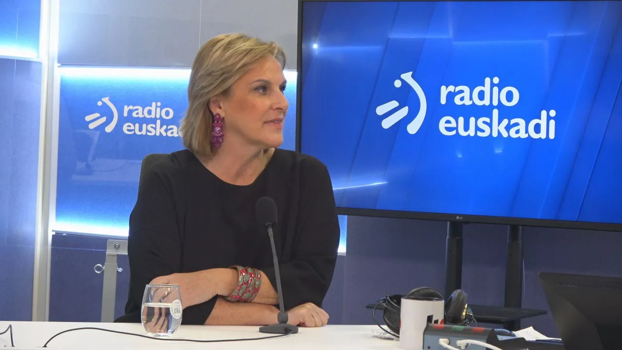 Itxaso Atutxa, presidenta del Bizkai Buru Batzar del PNV.