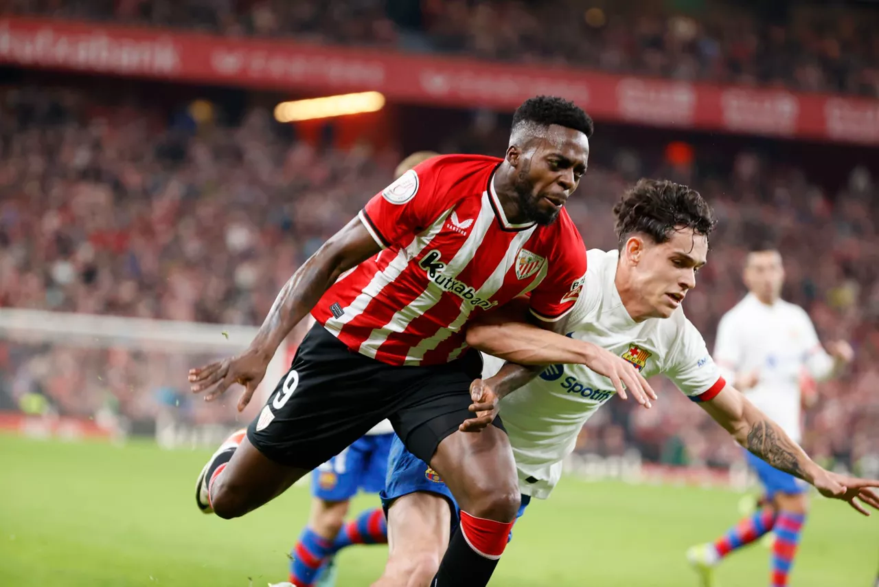 INAKI WILLIAMS HECTOR FORT ATHLETIC BARTZELONA EFE ERREGE KOPA