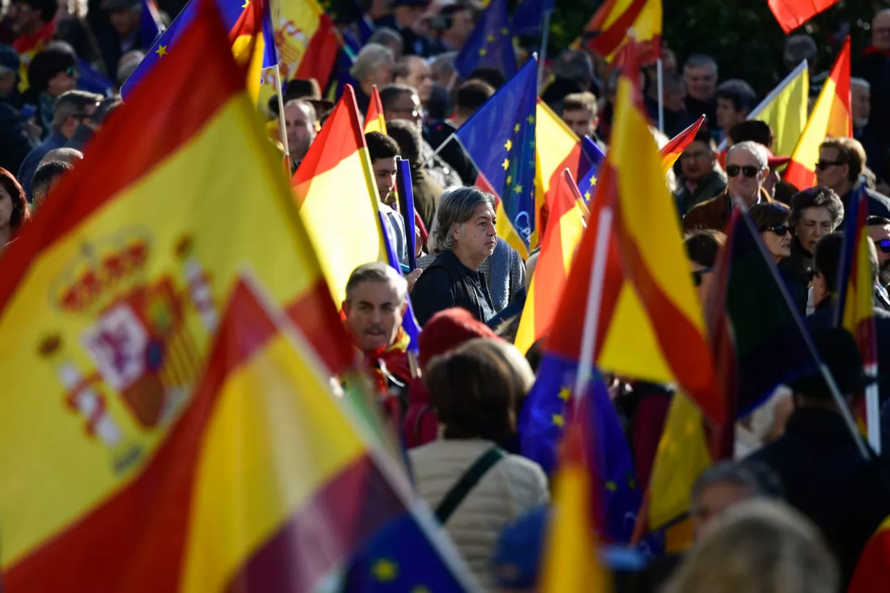 Madril PP manifestazioa amnistia EFE