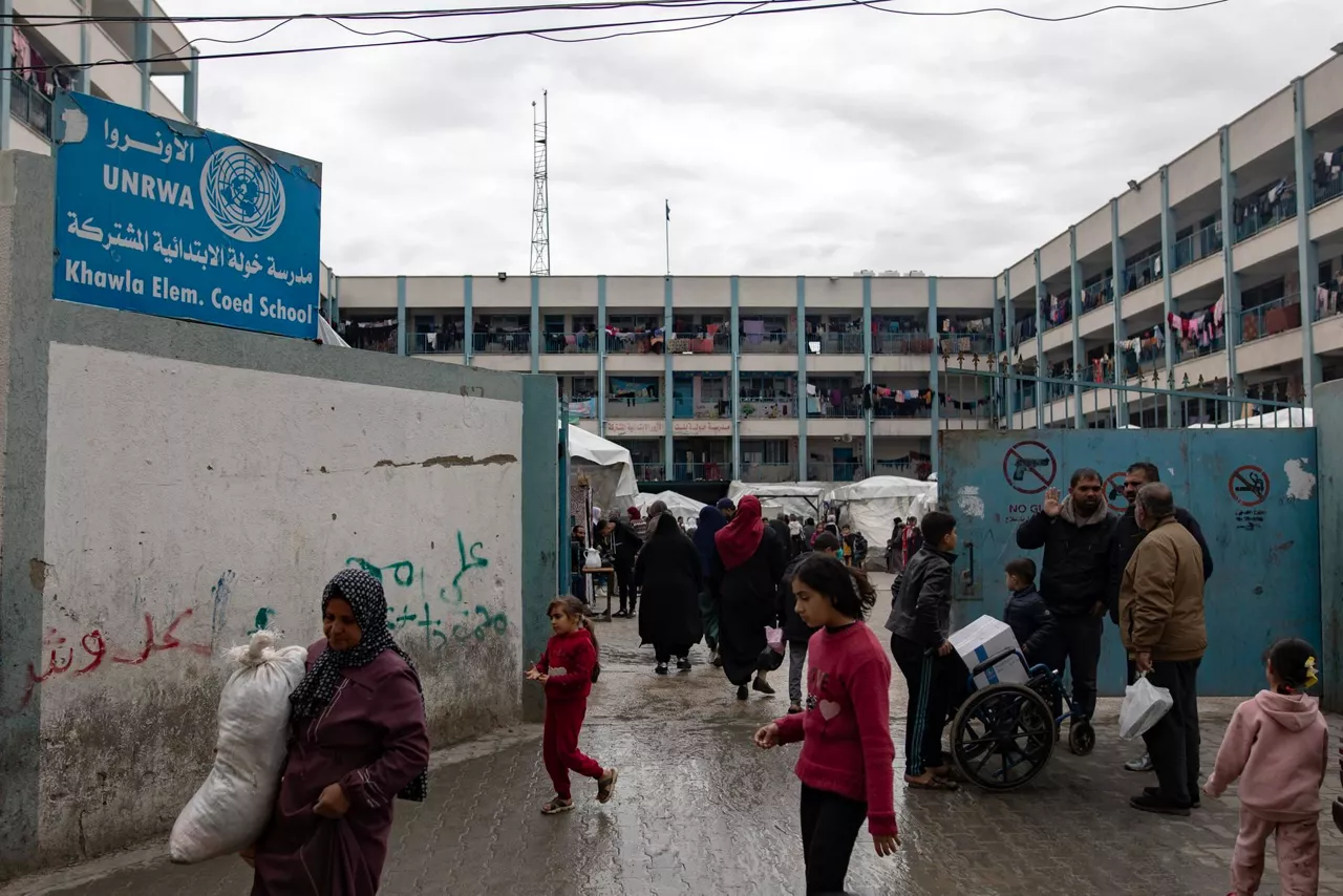 escuela-unrwa-en-rafah-gaza-efe