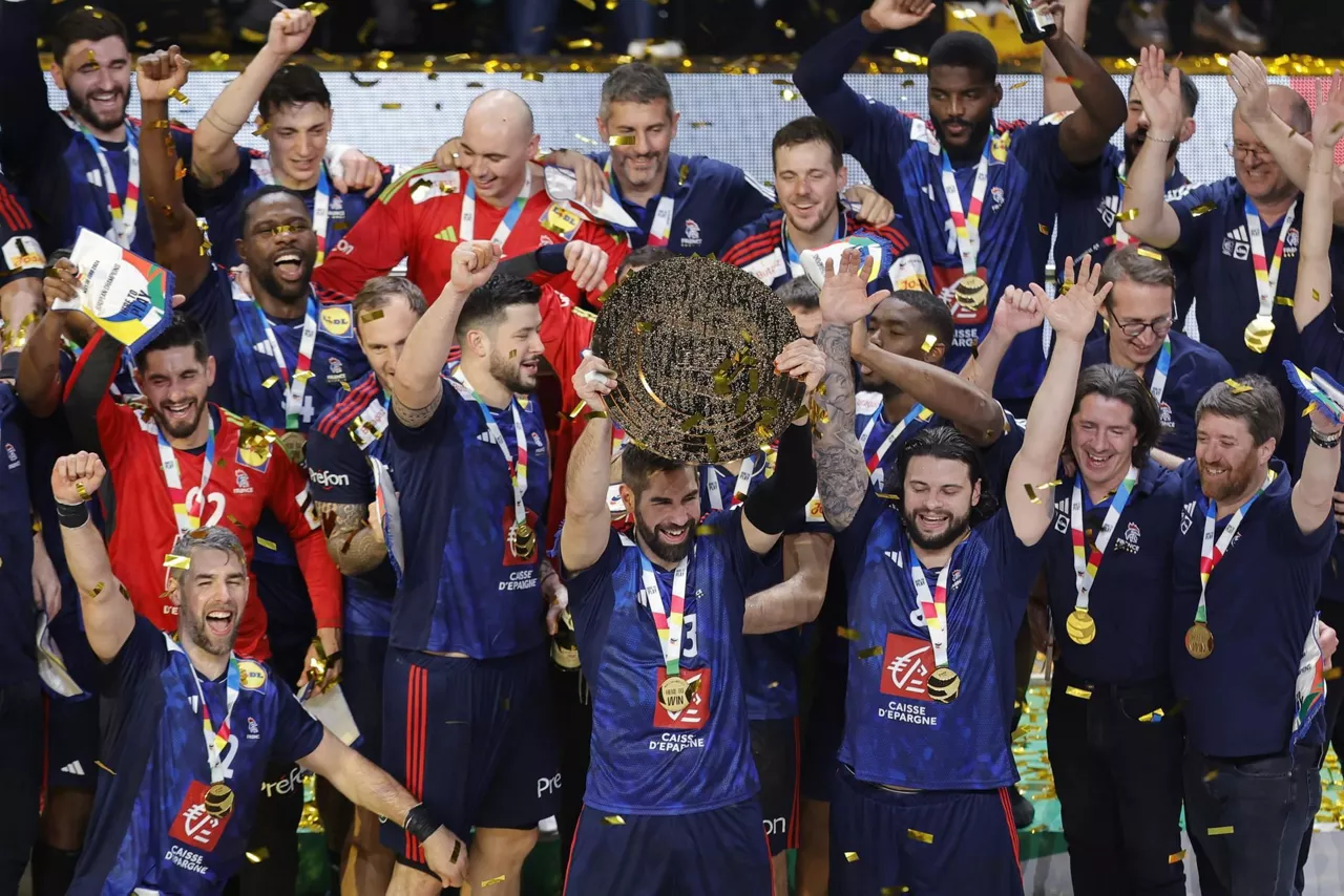 Francia, con el trofeo de campeona de Europa