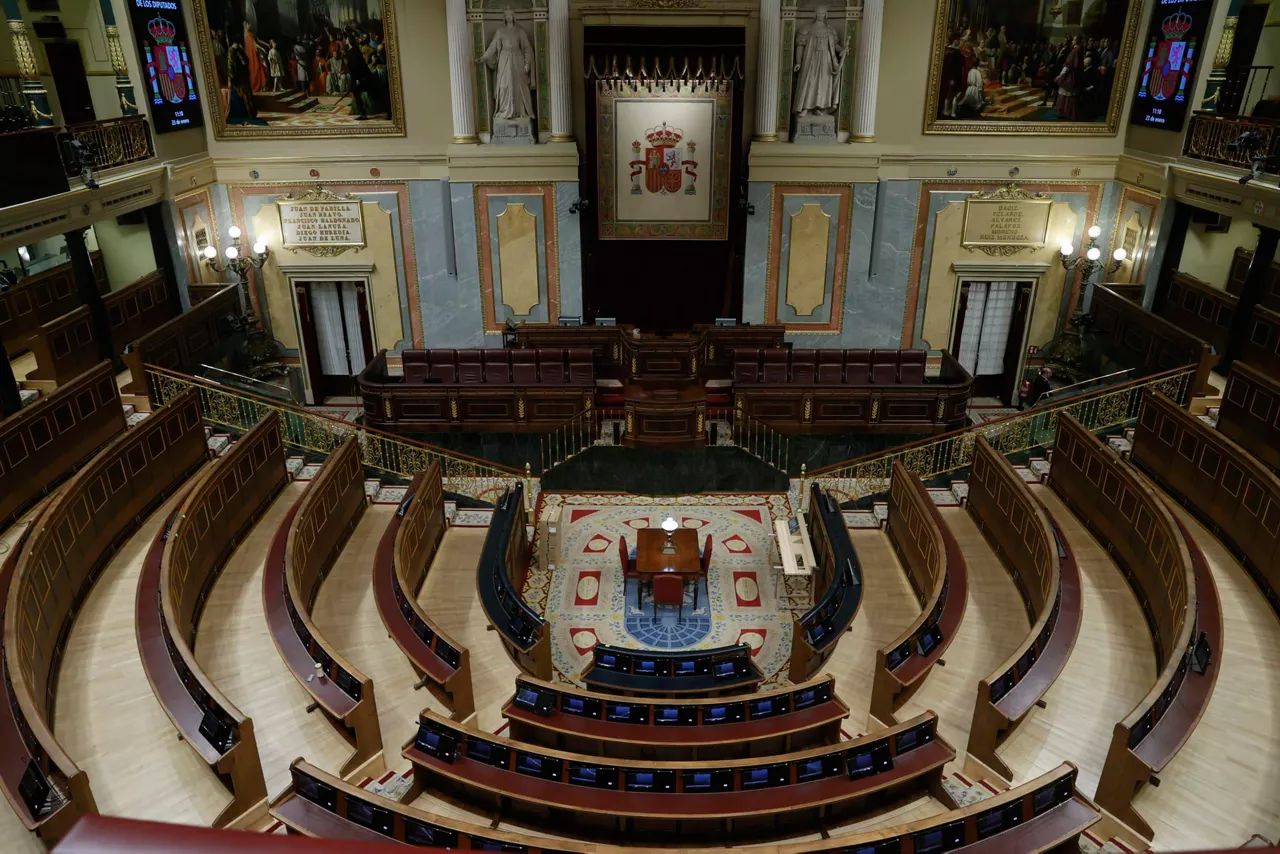 congreso-diputados-tras-las-obras kongresua lanen ostetik-efe