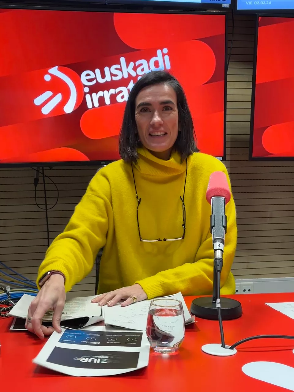 Maria Penilla, Euskadi Irratiko estudio nagusian