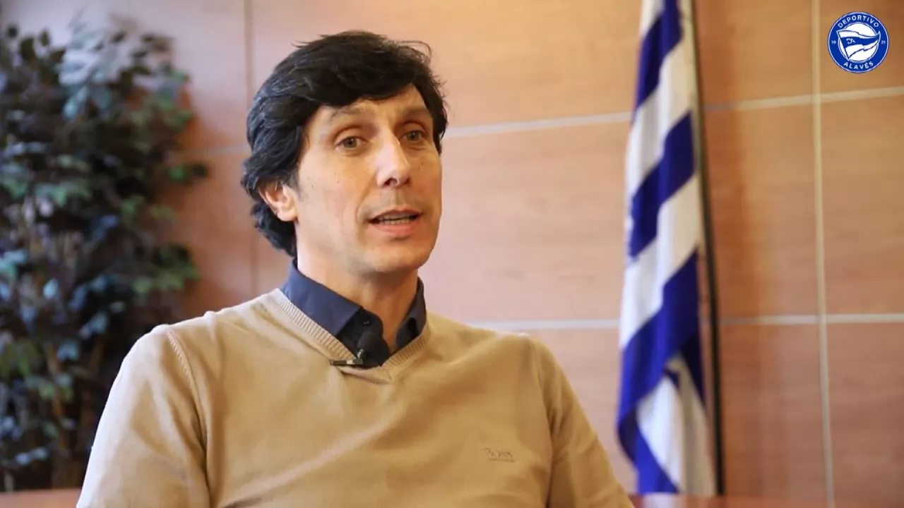 Sergio Fernández, director del Deportivo Alavés.