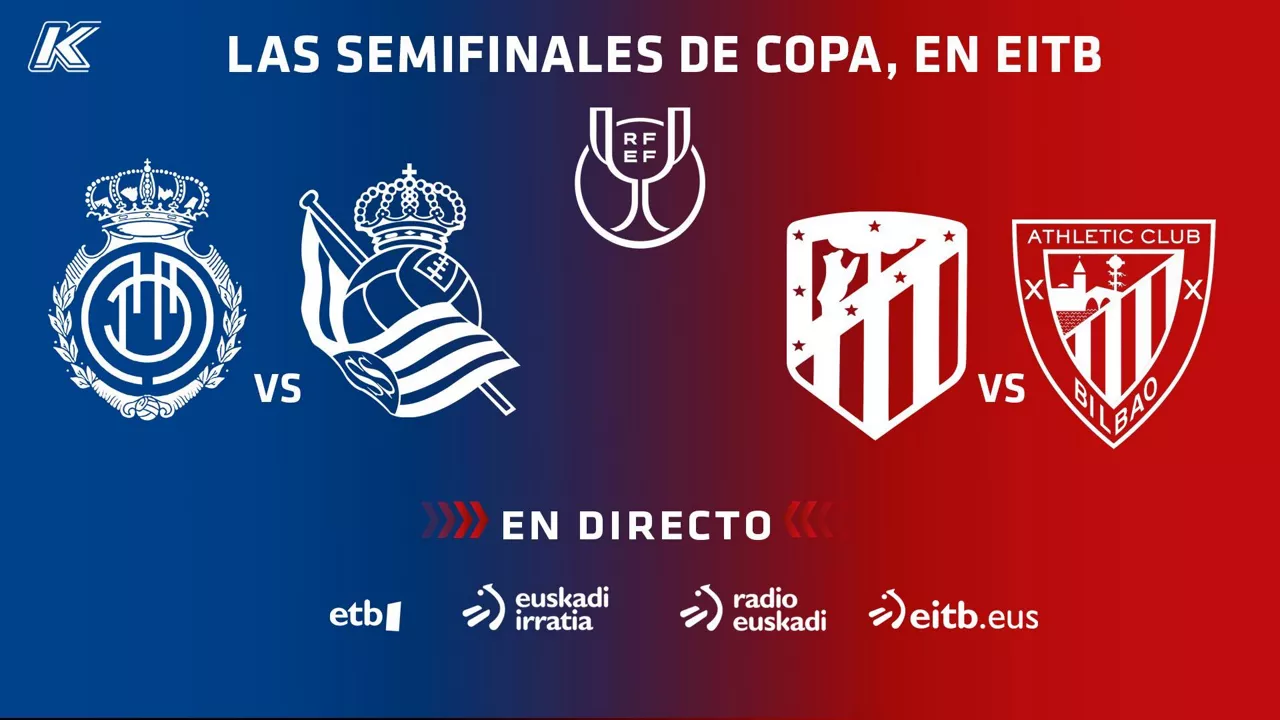 Las semifinales de la Copa del Rey 2024, en EITB