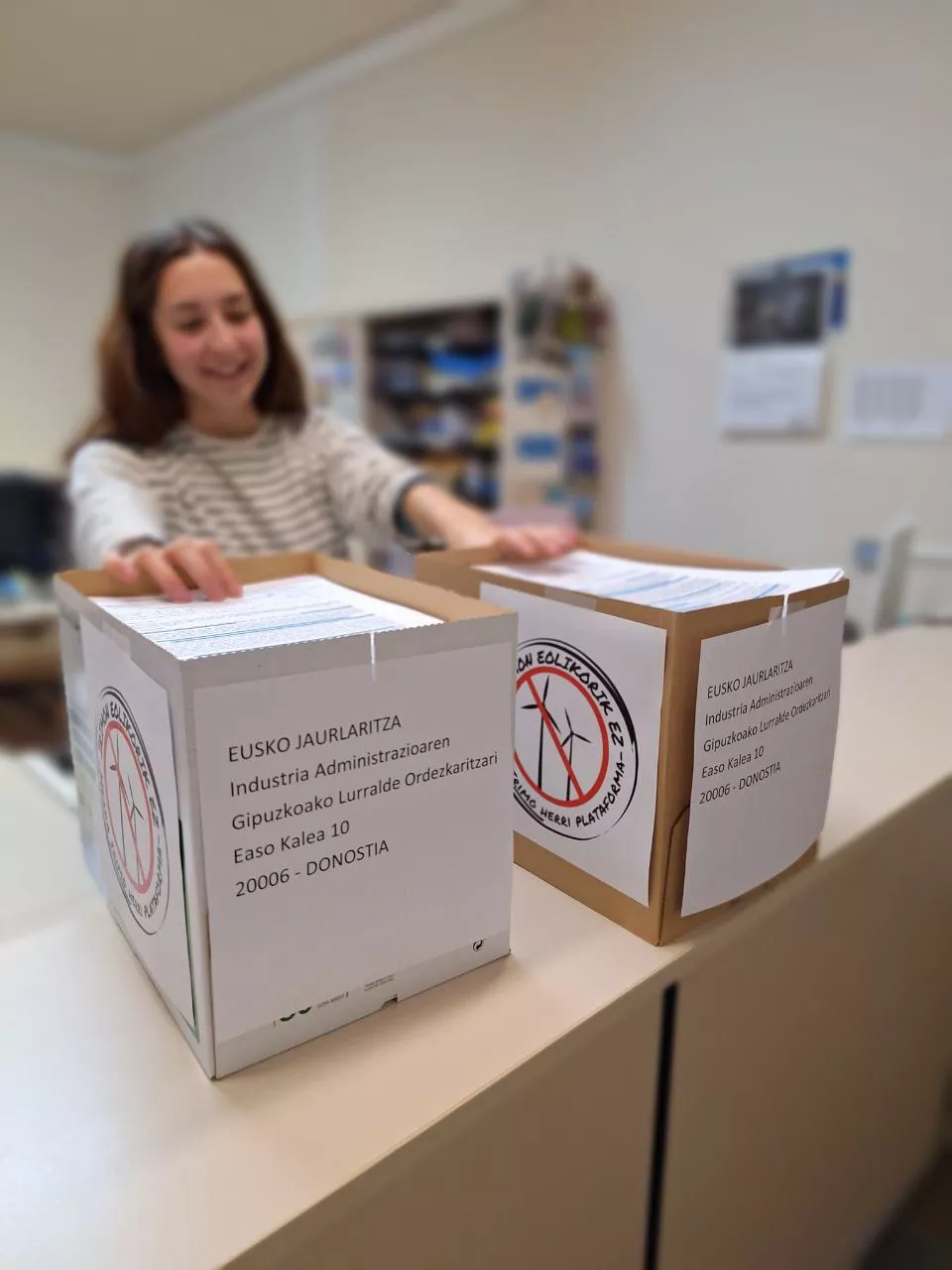 Meaka Irimo herri plataforma alegazioak aurkeztu