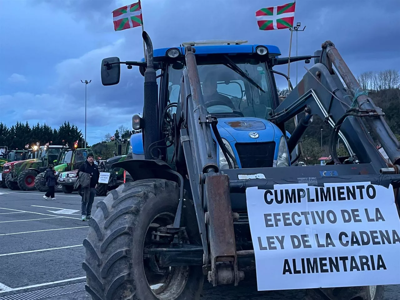 tractorada atxondo a bilbao tractores