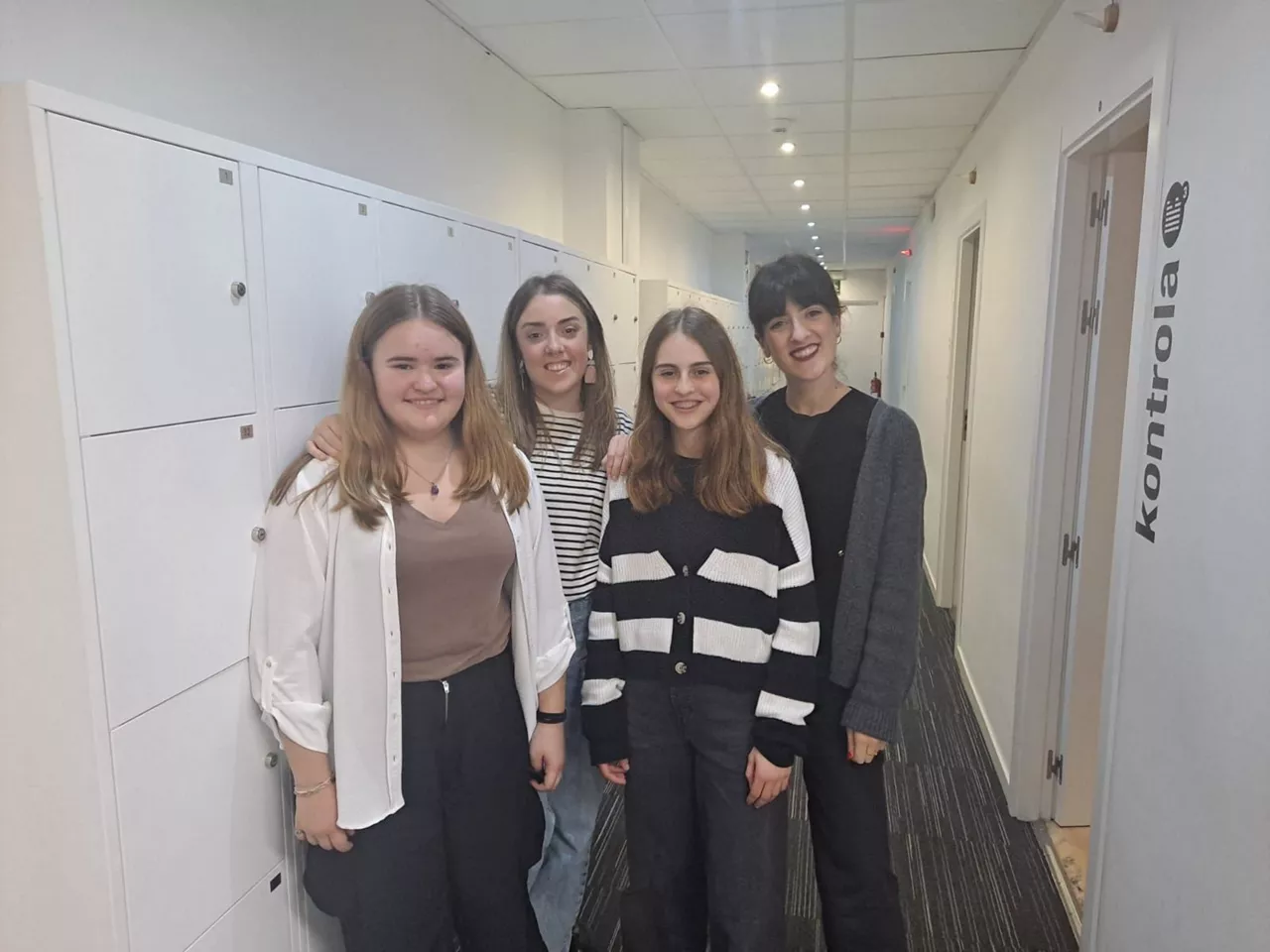 Mara, Leire, Uxue eta Eneritz