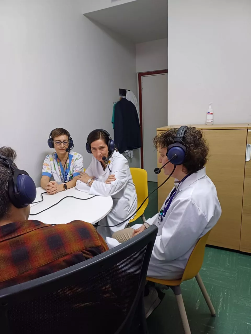 Trabajadoras del Hospital de Cruces