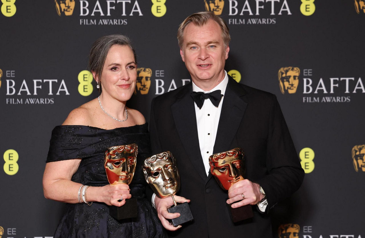 bafta oppenheimer christopher nolan efe