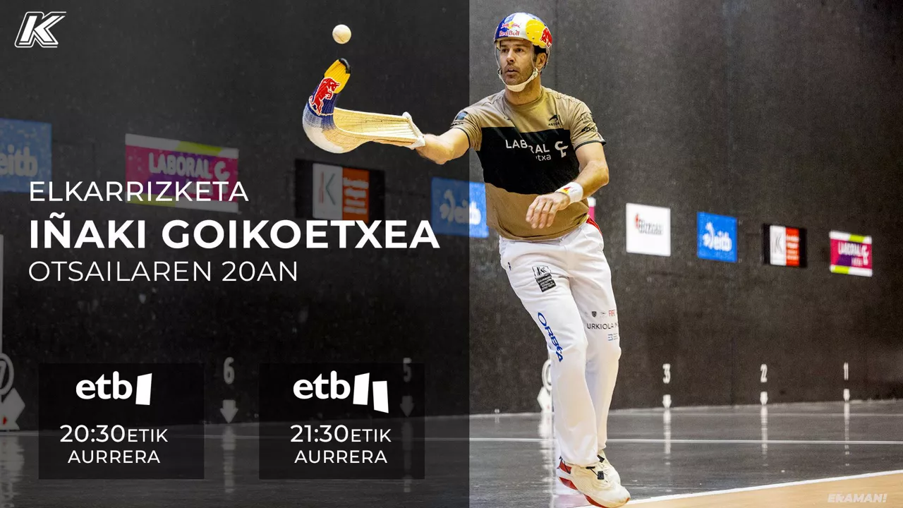 Iñaki Osa Goikoetxea, 'Goiko', astearteko kirol albistegietako protagonista