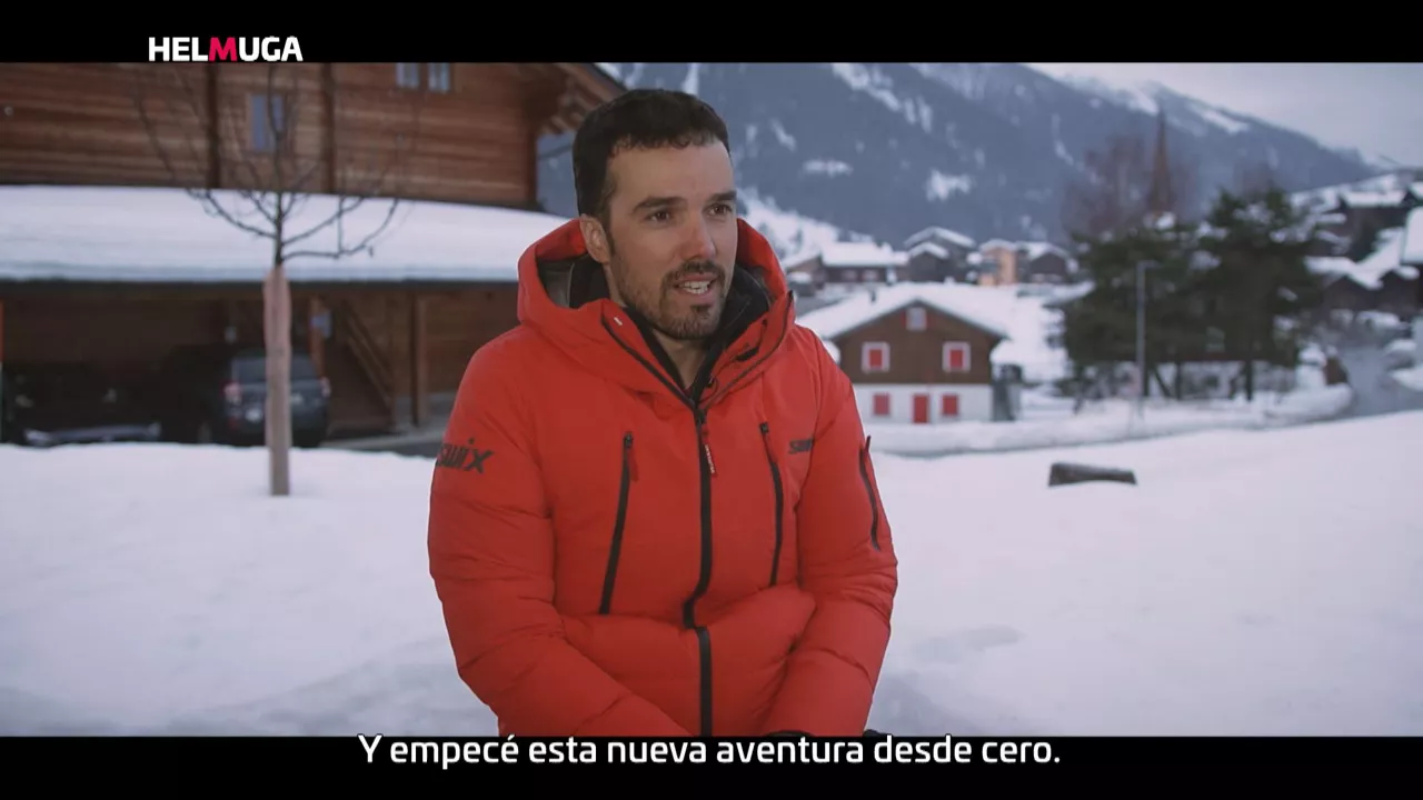 Imanol Rojo, en el programa "Helmuga" de ETB1