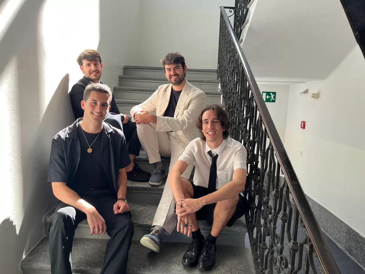 Negu Kolektiboa Ekain Albite, Mikel Ibarguren, Nicolau Mallofré eta Adrià Roca