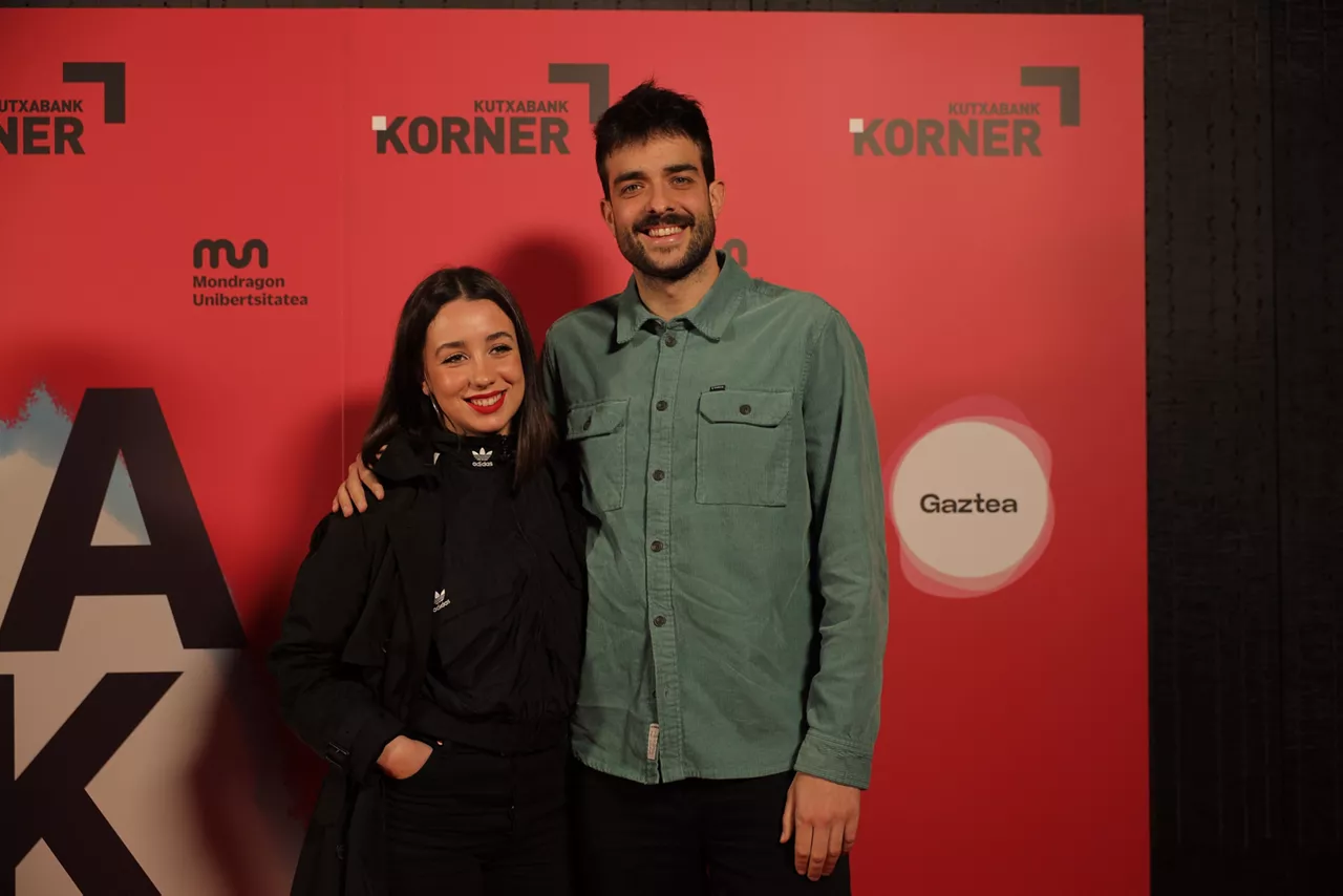 Andrea Aranburu eta Antton Telleria. Argazkia: Peio Zamalloa | Gaztea