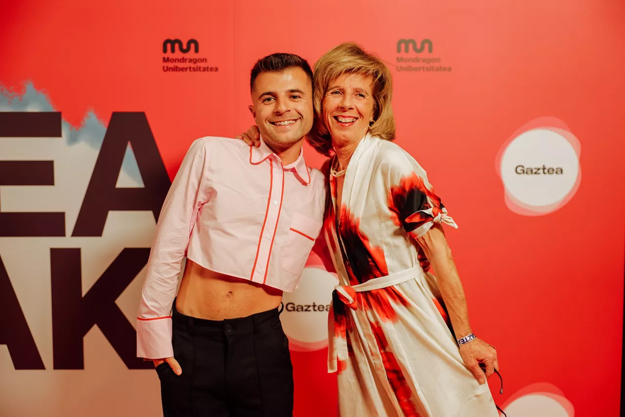 Iban Garcia eta Maite Azpiazu. Argazkia: Peio Zamalloa | Gaztea