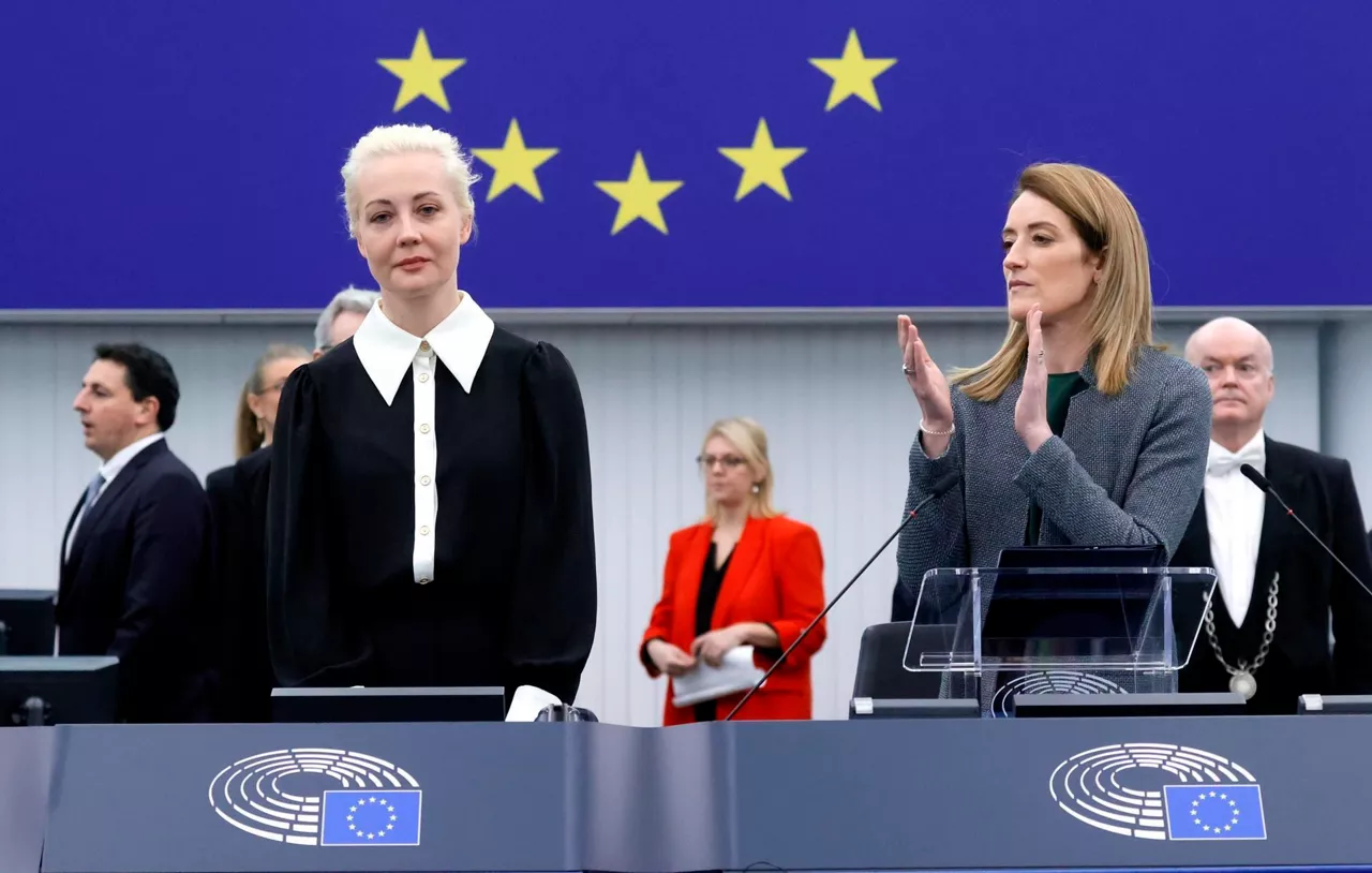 navalnaya-viuda alarguna-navalni-parlamento-europeo europako parlamentua-efe