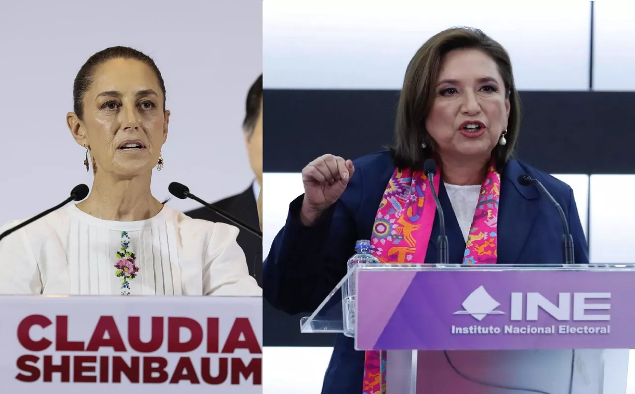 sheinbaum_galvez_mexiko efe