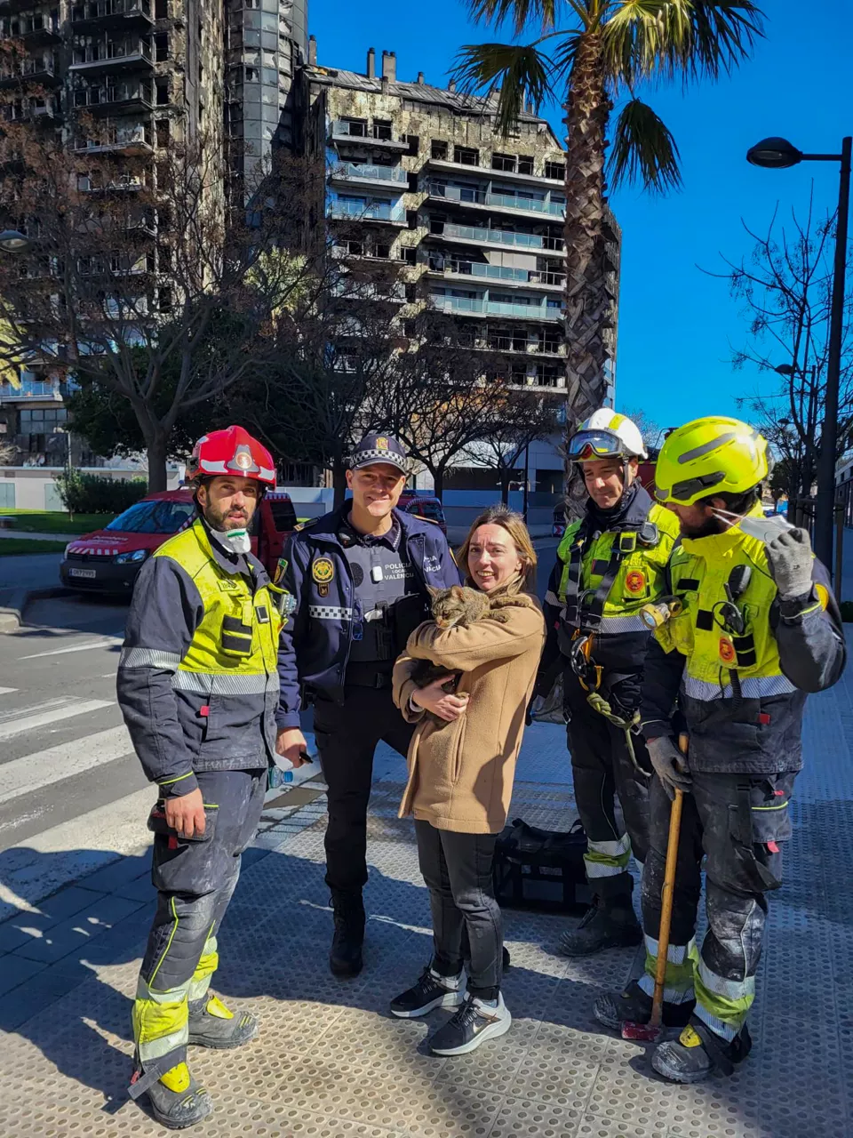 Valencia-incendio-gato-efe