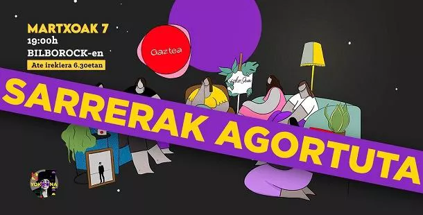 Sarrerak agortuta
