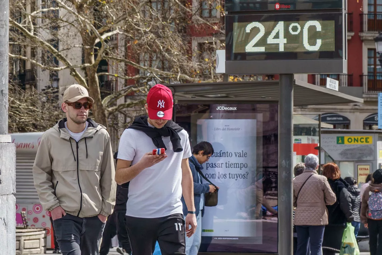 buen-tiempo-bilbao-calor-invierno eguraldi ona beroa bilbo-efe