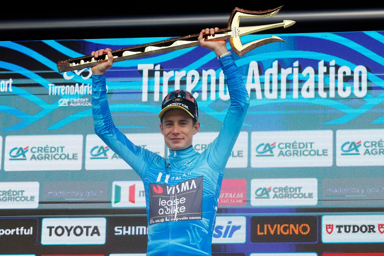 Vingegaardek nagusitasunez irabazi du Tirreno-Adriaticoko itzulia Argazkia: EFE