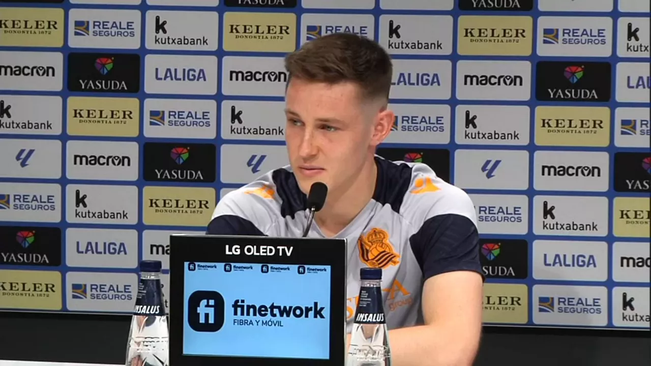 Beñat Turrientes, jugador de la Real Sociedad