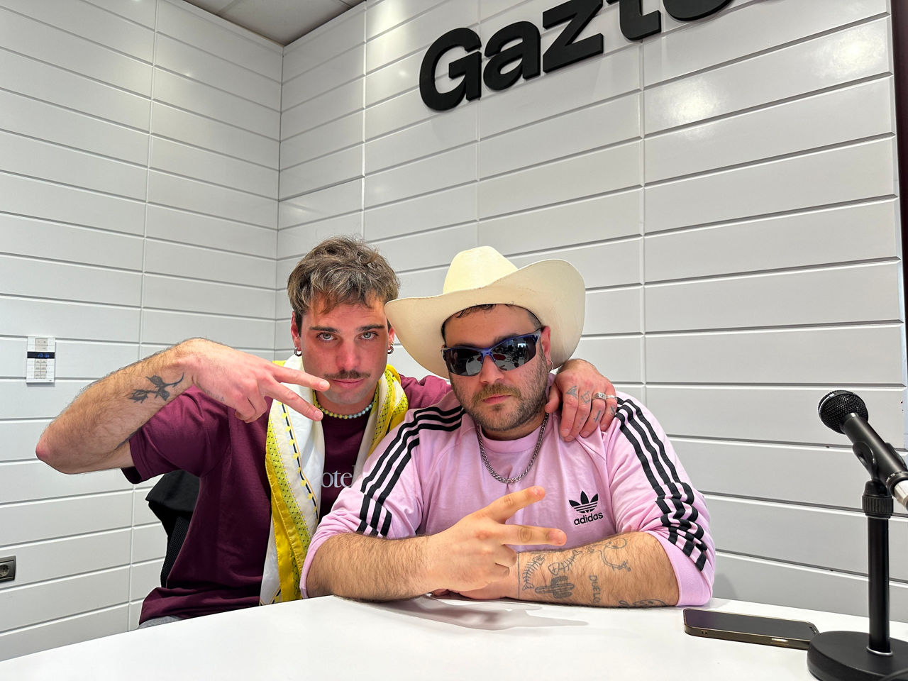 La Txama taldeko Peye eta Val