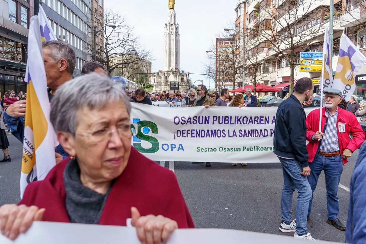 osasun-publikoa-manifestazioa Bilbo EFE 3
