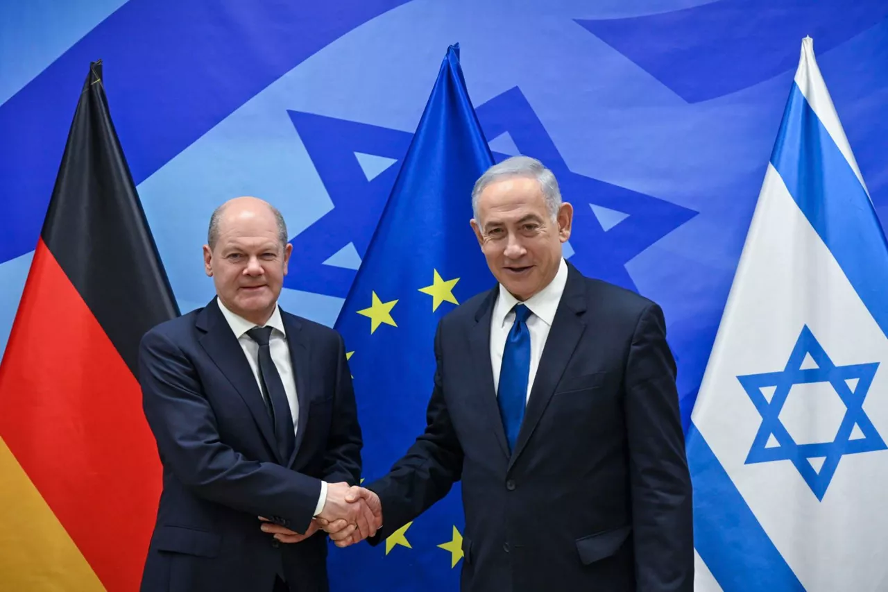 netanyahu scholz
