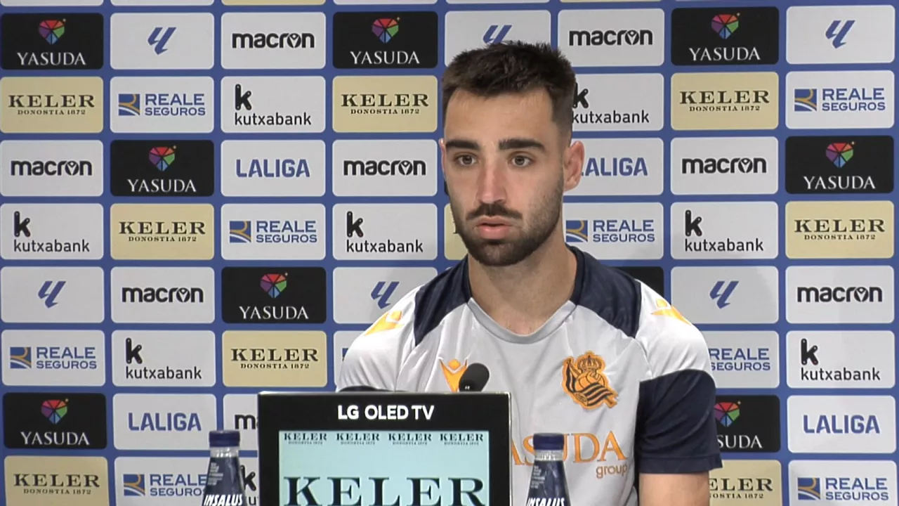 Brais Mendez, jugador de la Real Sociedad
