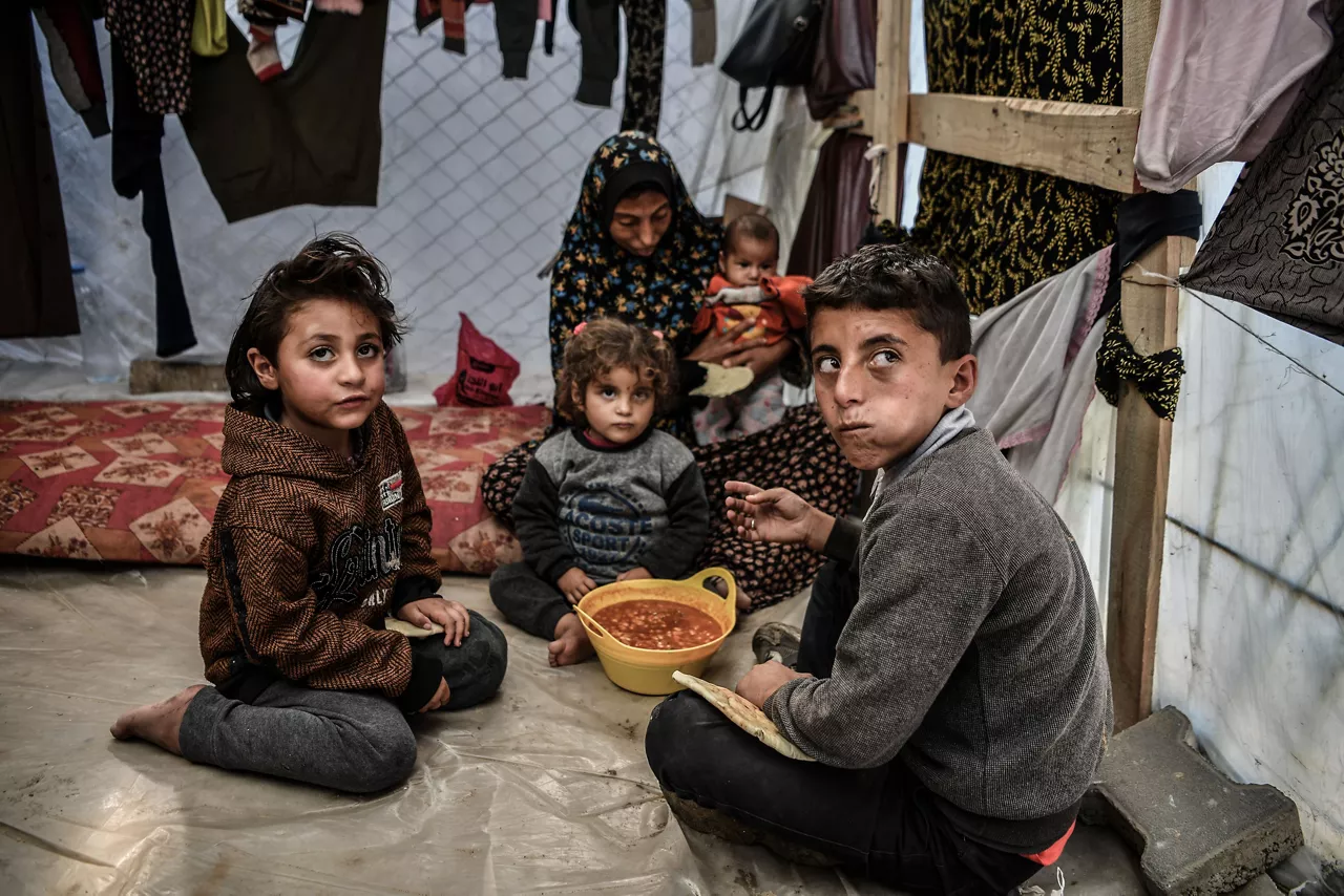 Gaza hambre hambruna