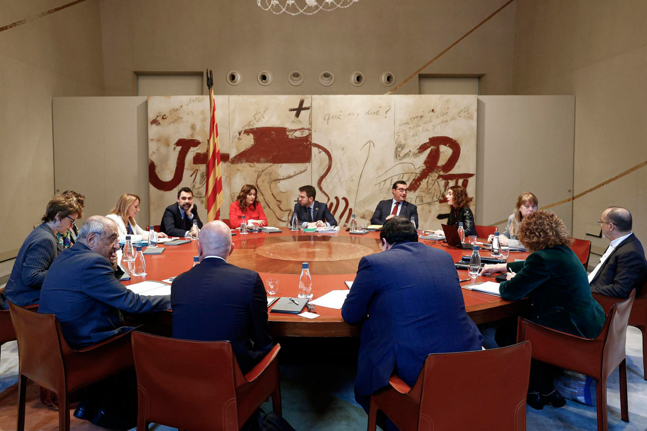 Govern-reunion-Generalitat-efe
