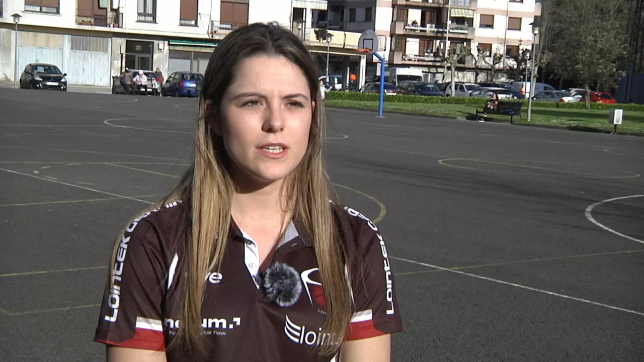 Marta Alberdi, jugadora del Lointek Gernika