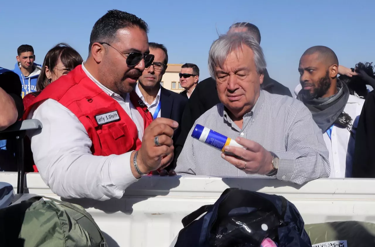 Antonio Guterres Rafahn EFE