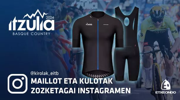 Zozketak Instagrameko @kirolak_eitb profilean egingo ditugu.