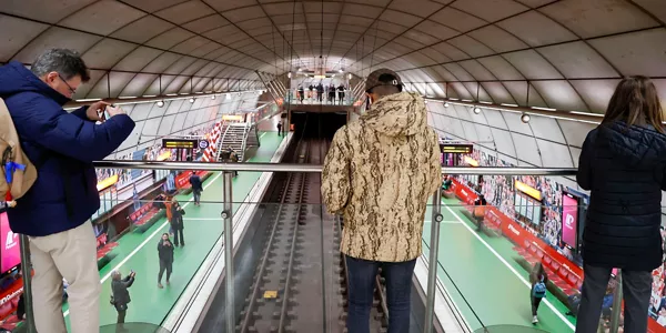 Estación de metro de Moyua. Foto: EFE