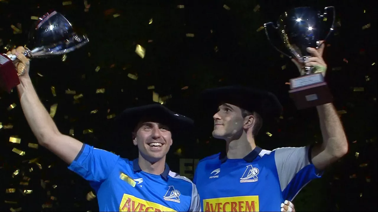 Peio Etxeberria eta Jose Javier Zabaleta, Binakako txapeldunak