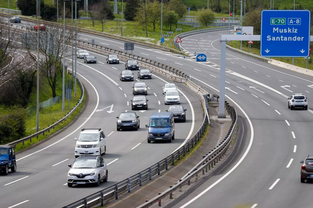 trafico trafikoa bilbo bilbao santurtzi a8 efe