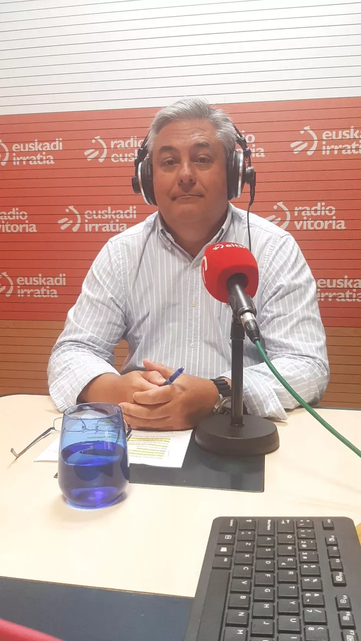 Jagoba Gómez, responsable del servicio de Prevencion de la Fundación San Prudencio.