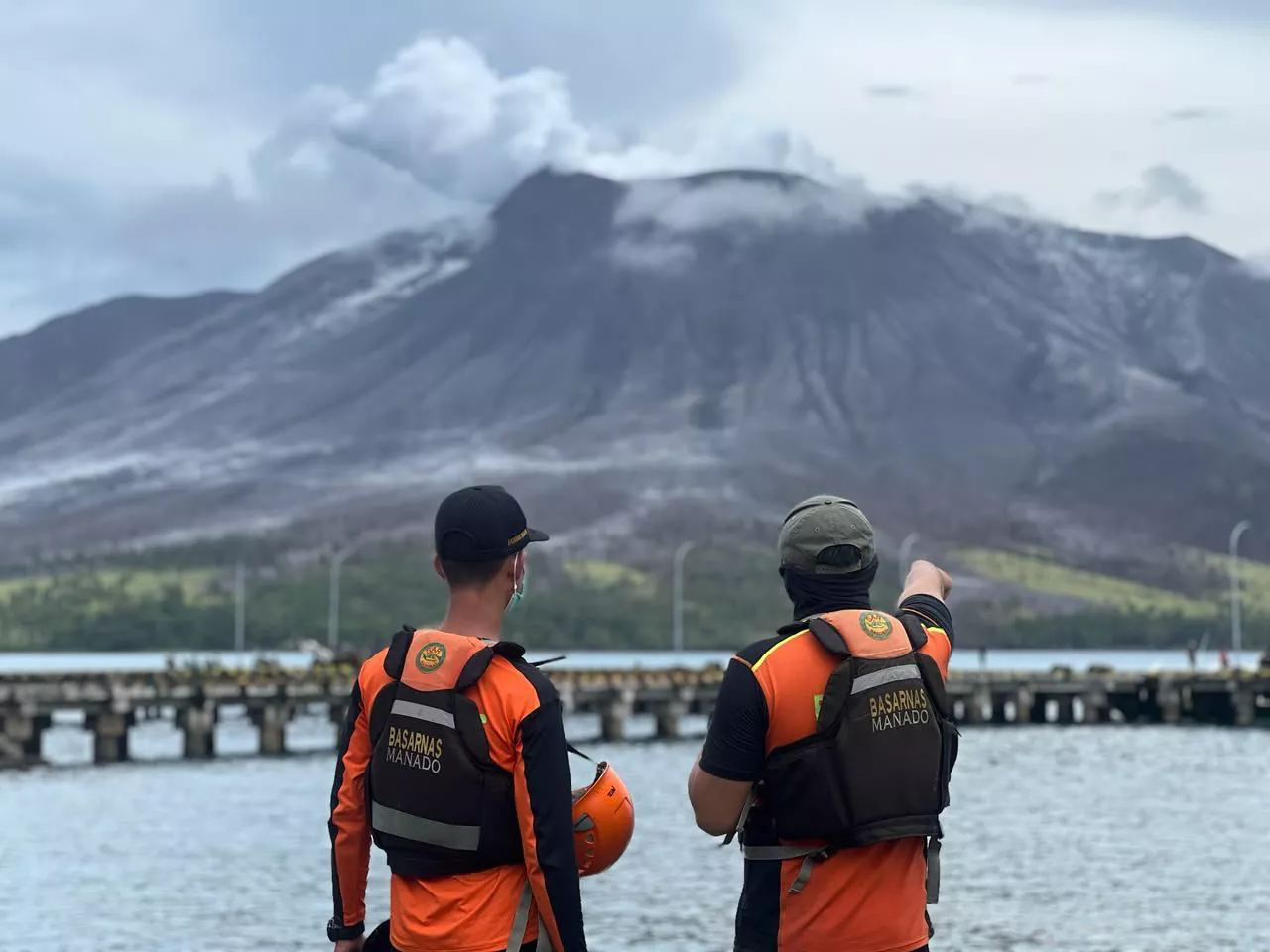 Volcán Ruang Tailandia