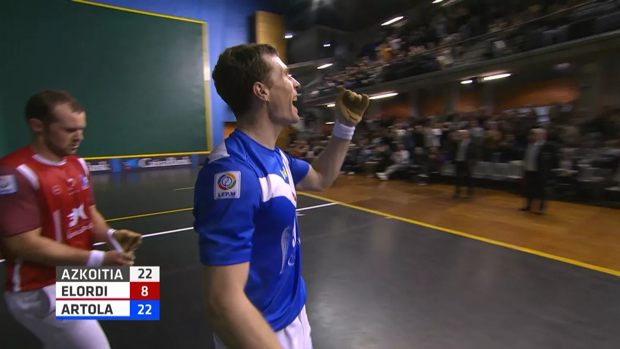 Artola nabarmen gailendu zaio Elordiri (22-8).