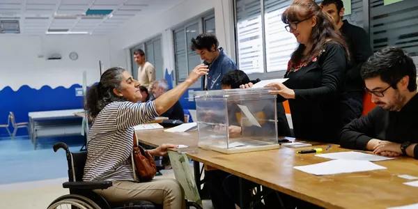 Elecciones al Parlamento Vasco. Imagen: EFE