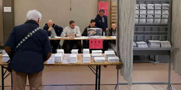 Elecciones al Parlamento Vasco. Imagen: EFE