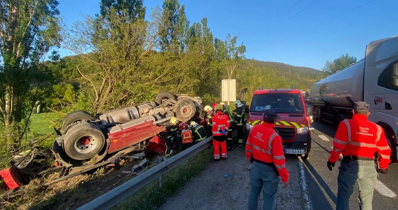 arre accidente istripua iturria: policia foral
