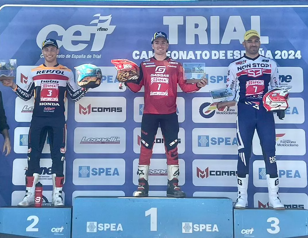 Jaime Busto, tras proclamarse ganador en Benahavís, este fin de semana